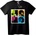NOONEBRAND Тениска The Beatles Поп Изкуство - XL, Black