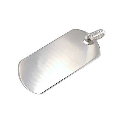 Infinitysilver Stříbrný přívěsek destička velká SP154098