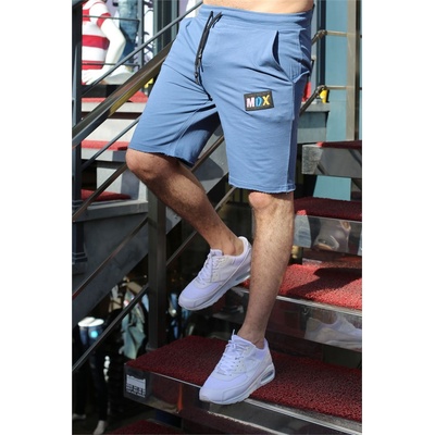 Madmext Мъжки шорти 2434 - Индиго 285287 (285287_Тъмно син)