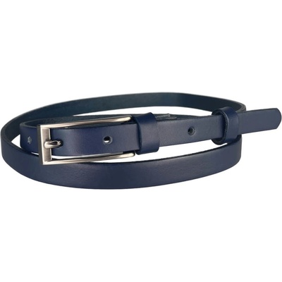 Penny Belts kožený opasek 15-1-56 modrý