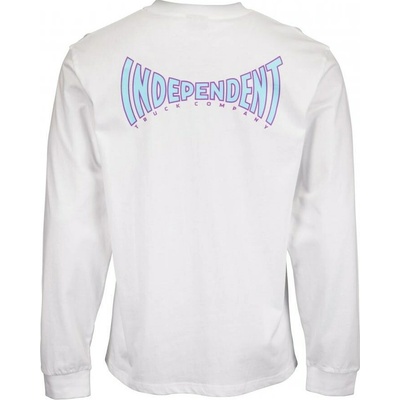 Independent tričko Spanning L S T-Shirt White