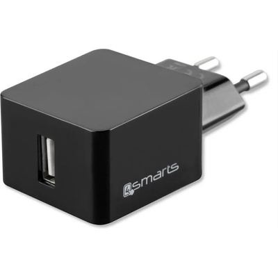 4smarts Зарядно за Телефон, 4Smarts 220v Voltplug 2.1a, Черен (4S465497)