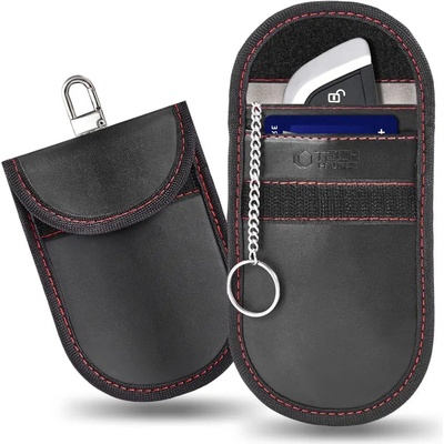 Tech-Protect Калъф Tech-Protect KLR100 RFID - черен и червен (5906302330959)