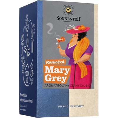Sonnentor Rozkošná Mary Grey bio 18 x 1,5 g