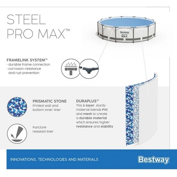 Image 1 of Bestway Steel Pro Frame 305x76 cm (56406/B)