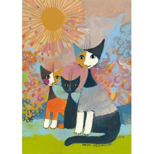 Schmidt Spiele - Puzzle Rosina Wachtmeister: Under golden sun - 1 000 piese