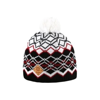 Kama Knitted merino beanie A172 black 110 černá