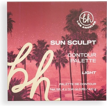 BH Cosmetics Sun Sculpt Contour Palette Light Палитра 16gr