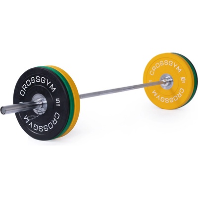 TRINFIT Training Bumper CrossGym Olympijská činka 80 kg