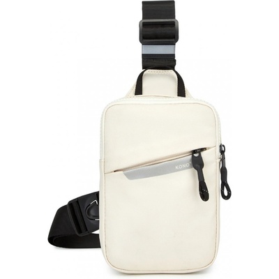 Kono Crossbody taštička přes jedno rameno CEK2445 béžová