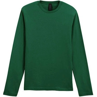 Gildan G64400 s dlouhým rukávem Fan Dark Green