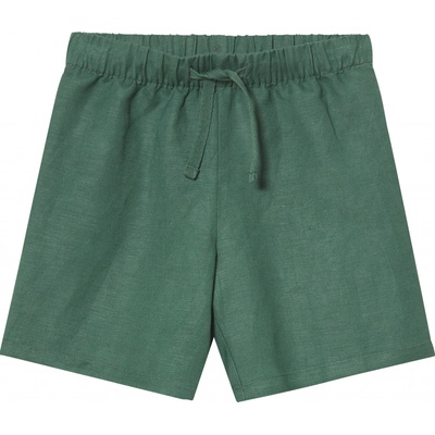 Lupilu chlapecké lněné kraťasy zelená