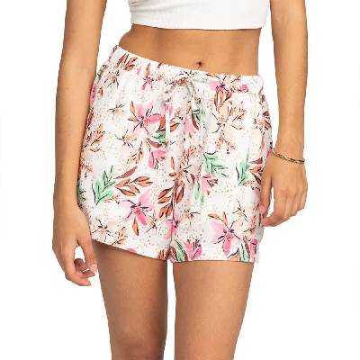 Къси панталони Roxy Fool For Love shorts - Multicolor (Snow White Happy Tropical)