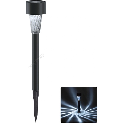Aigostar - LED соларно осветително тяло LED/2V IP44 40 mAh черно (AI2688)