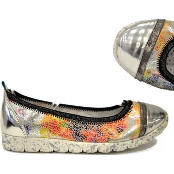 Kornecki flexibilné baleríny farebné