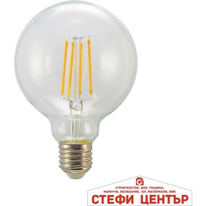 VIVALUX Ggf95 led 8w e27 ww 3000k flick globo led