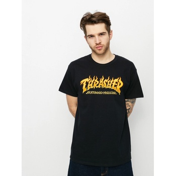 Thrasher Fire Logo black