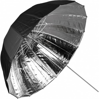 Phototools Hlboký fotografický strieborný dáždnik 102cm