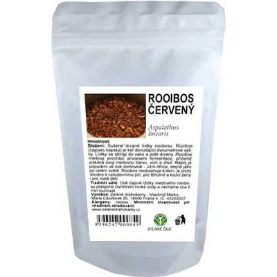 Zelené Drahokamy Rooibos červený řezaný 100 g