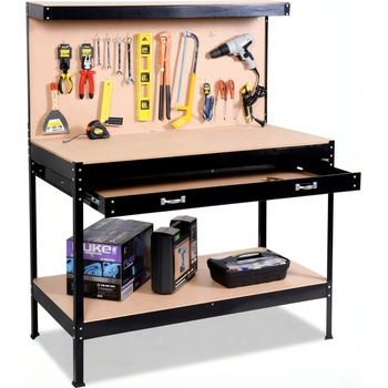 Pepita Маса за инструменти макс. 230kg 119, 8x60x150cm - кафяво (SBL12060)