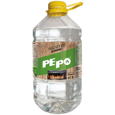 Palivo PE-PO® do biokrbu 3000 ml, biopalivo, biolieh, bioalkohol do krbu (2171183)