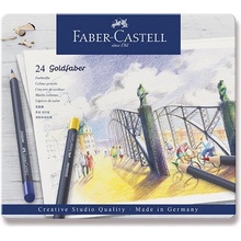 Faber-Castell 114724 Goldfaber plechová krabičk 24 ks