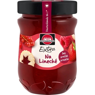 Schwartau Extra džem Na linecké 340g