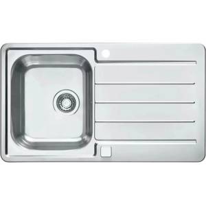 Alveus Мивка от неръждаема стомана Alveus Line Maxim 20 Satin 86x50 см (1085945) Мивка за вграждане