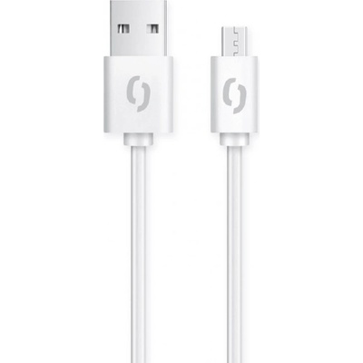 Aligator DAKA002 2A Dátový micro USB, 1m, bílý