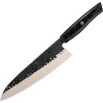 HARAHU Дамаски кухненски нож ZA-37583 - Chef / Черен / Кафяв KP37583