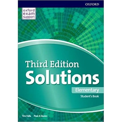 Solutions 3rd Edition Elementary Student's Book International Edition Tim Falla, Paul A. Davies