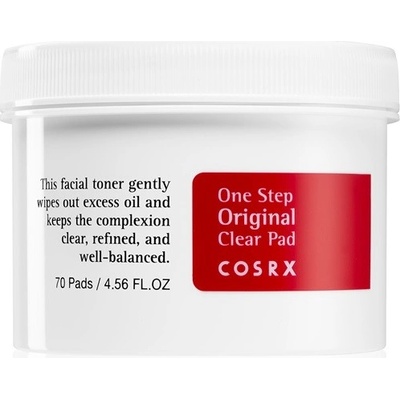 Cosrx One Step Original čisticí tampónky na redukci mastnoty pleti 70 ks