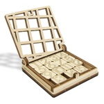 Wooden. City Дървен 3D модел и главоблъсканица Wooden City - IQ Пъзел 15 (WG203)