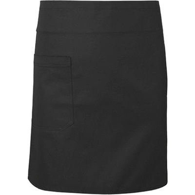 Neutral Krátká zástěra NE92002 Black 110x50cm