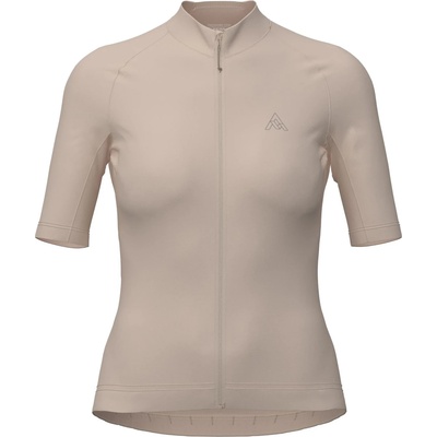 7mesh Дамска фланелка с къс ръкав за колоездене 7mesh Women's Atlas Jersey S/S Cycling jersey - Almond - размер XL (156-2564-0115)