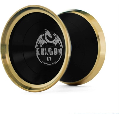 Vosun Eragon 3 bimetalové yo-yo Černá + zlaté ringy