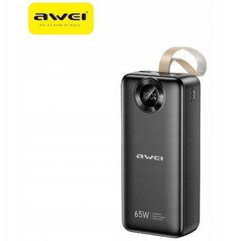Image 1 of Awei PA-34 30000mAh 65W бързо зареждащ се powerbank черен (PA-34)