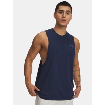 Мъжки потник Under Armour UA LEFT CHEST CUT OFF TANK Under Armour | Sin | МЪЖЕ | S