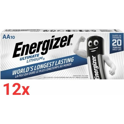 ENERGIZER Ultimate Lithium AA L91 120 ks 7638900343526-B2B12