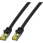 EFB Elektronik RJ45 пач корда кат. 6a с кат. 7 Raw Cable, S-FTP LSZH, черна, EFB (5.0 м) (MK7001.5B)