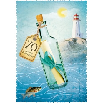 Image 1 of Gespaensterwald Картичка Gespaensterwald Romantique - Happy Birthday, 70 (1555140119)