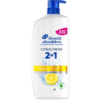 Head & Shoulders Citrus Fresh 2in1 шампоан и балсам против пърхот 800ml