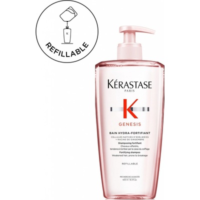 Kérastase Genesis Bain HydraFortifiant Šamponová lázeň pro jemné vlasy 500 ml