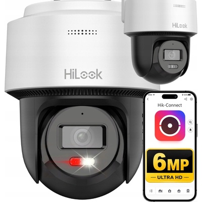 Hikvision HiLook Otočná IP kamera 6Mpx 3K Venkovní PTZ-N2C600M-DE