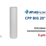 Atlas filtri - Италия Atlas CPP 20 BIG SX 5 mcr Патрон пресован полипропилен 20" BIG (RE5706908)
