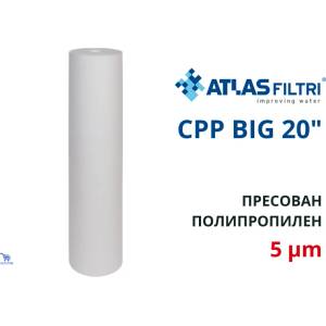 Atlas filtri - Италия Atlas CPP 20 BIG SX 5 mcr Патрон пресован полипропилен 20" BIG (RE5706908)