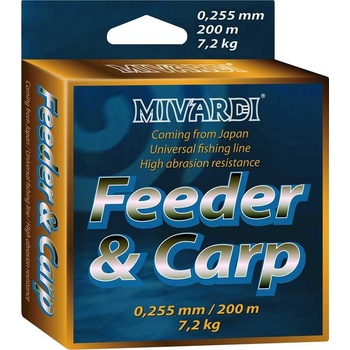 Mivardi Carp and Feeder 200 m 0,185 mm