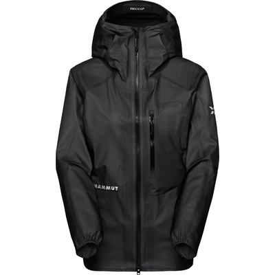 Mammut Дамско водоустойчиво яке Mammut Women's Eiger Nordwand Light HS Hooded Jacket Waterproof jacket - Black - размер XL (102-5109-0115)