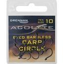 Drennan háčky Acolyte Carp Circle Barbless vel.10