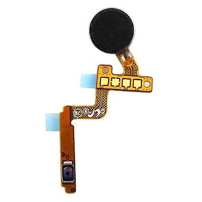 Оригинален резервен лентов кабел с On/Off и вибро мотор за Samsung Galaxy Note 4 - Samsung Power Button Flex Cable with Vibro Motor